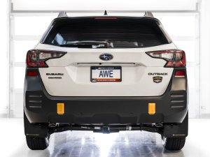 Subaru Outback Performance Exhaust - Dual - AWE Tuning - 0FG Catback with Dual BashGuards - `20-`25 Subaru Outback Performance Exhaust - Dual - AWE Tuning - 0FG Catback with Dual BashGuards - `20-`25